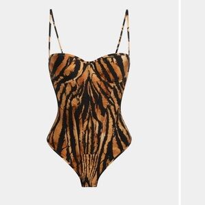 Micas Tiger Print Bodysuit